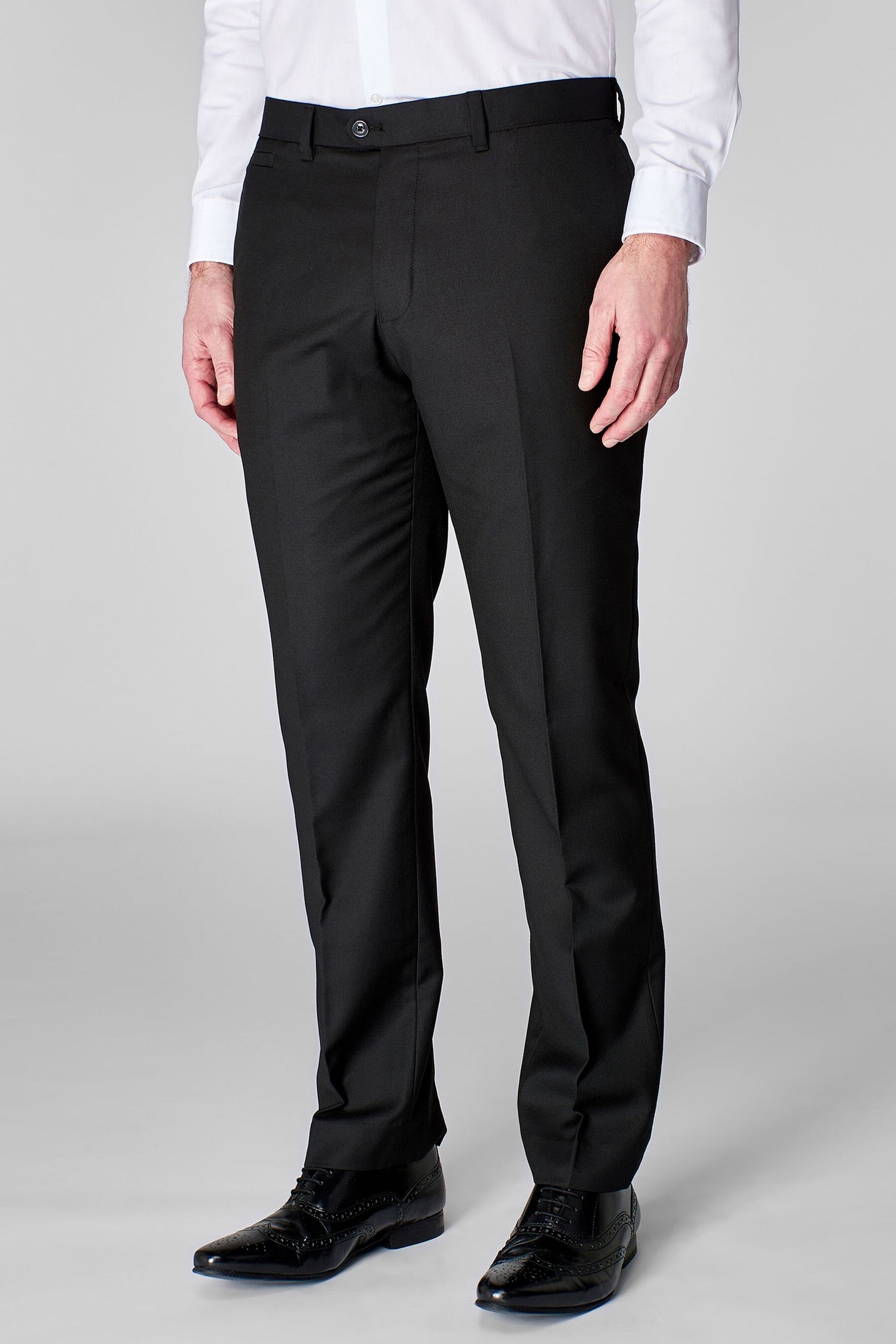 Фактурные брюки из смесовой шерсти Next, черный фактурные брюки из смесовой шерсти next серый