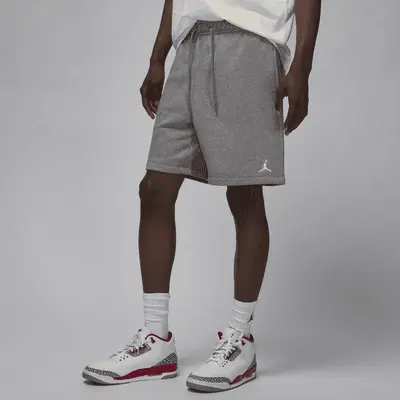 

Шорты Jordan Brooklyn Fleece, цвет Carbon Heather/White