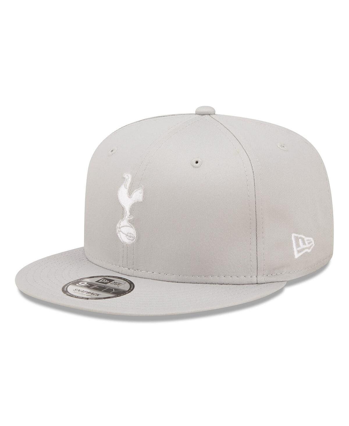 

Мужская серая бейсболка с логотипом Tottenham Hotspur 9FIFTY Snapback New Era