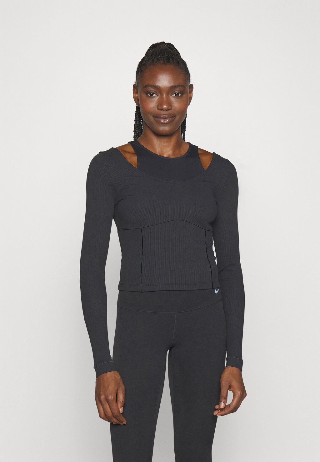 

Футболка с длинным рукавом LUXE Nike, черная, Черный