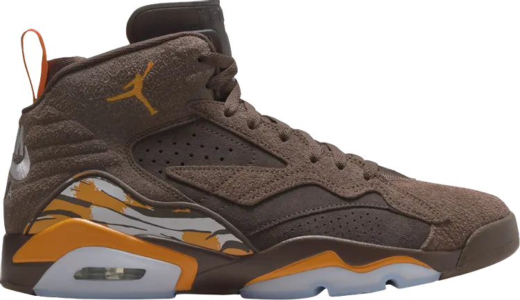 Brown and orange jordans hotsell