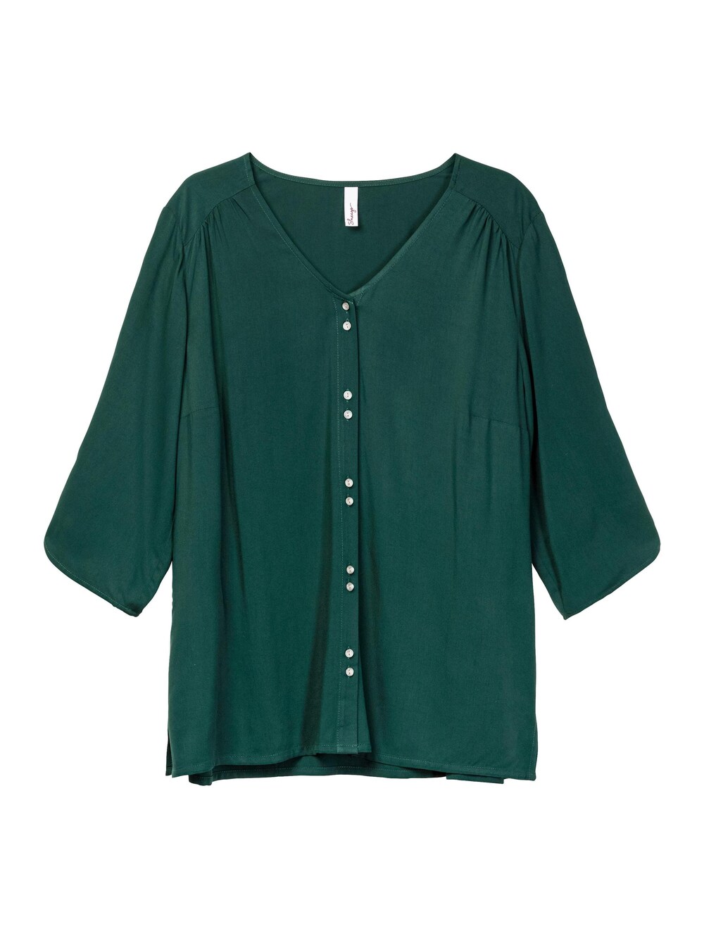 Блузка Sheego, темно-зеленый