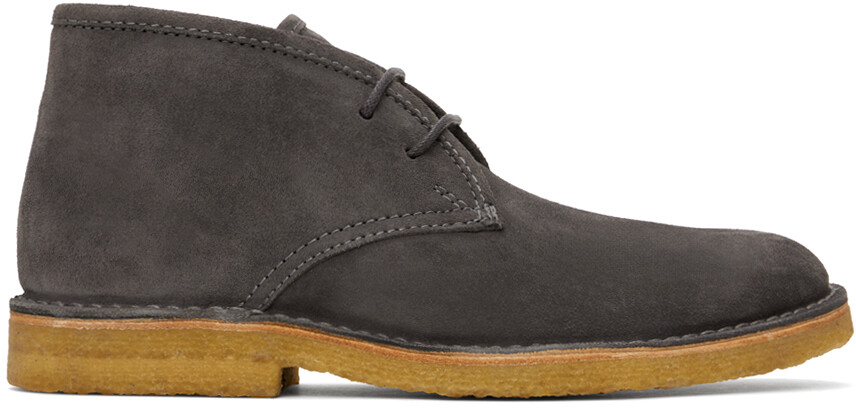 

Серые ботинки пустыни Theo A.P.C.