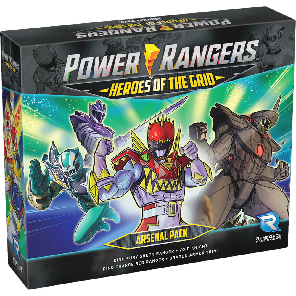 

Настольная игра Renegade Game Studios Power Rangers: Heroes of the Grid - Arsenal Pack