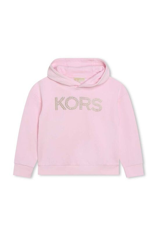 

Michael Kors Детская хлопковая толстовка, розовый