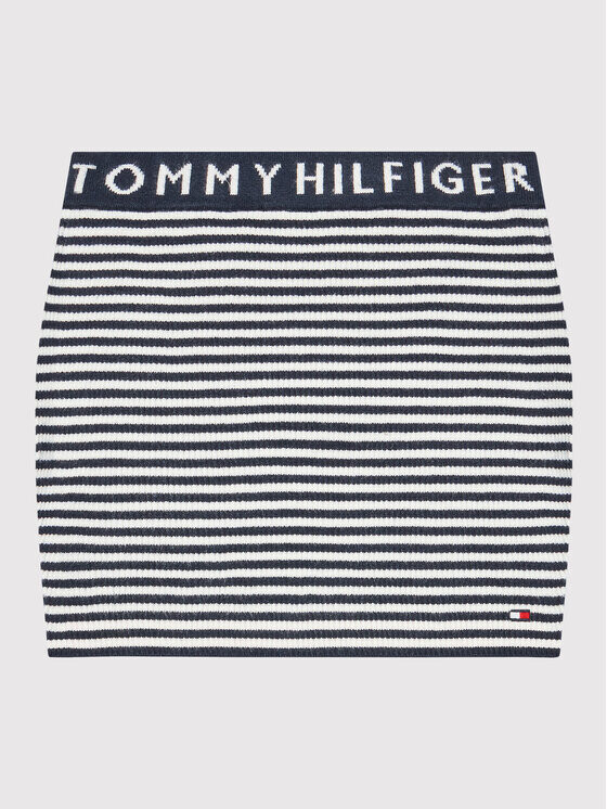 

Юбка приталенного кроя Tommy Hilfiger, синий