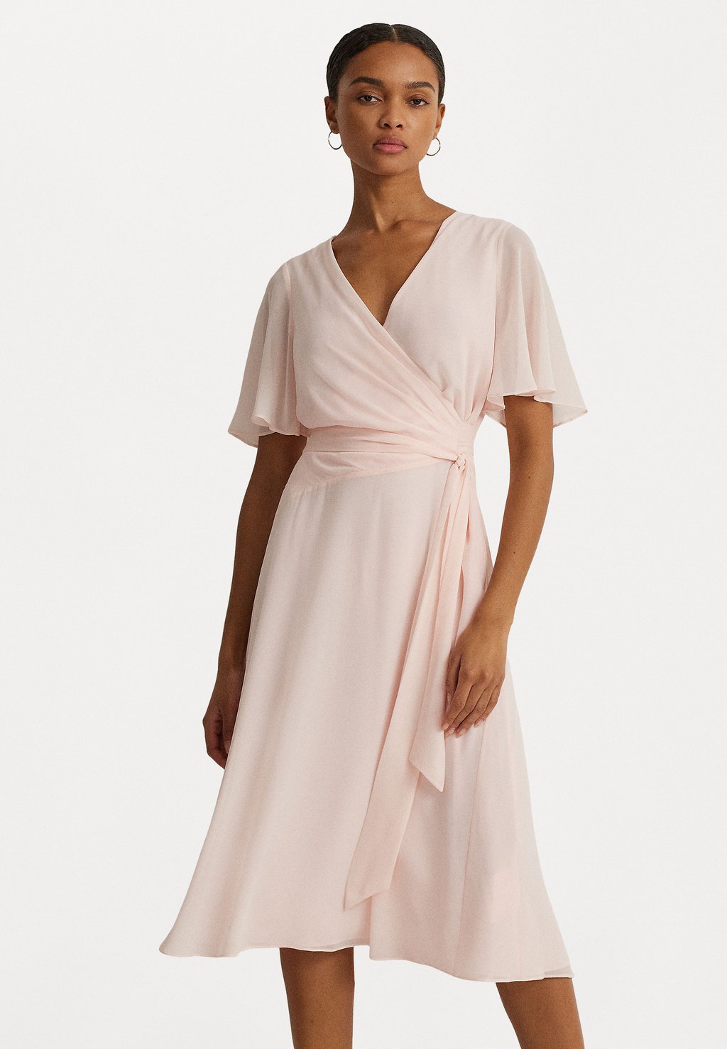 

Коктейльное/праздничное платье ABEL ELBOW SLEEVE DAY DRESS Lauren Ralph Lauren, цвет pink opal