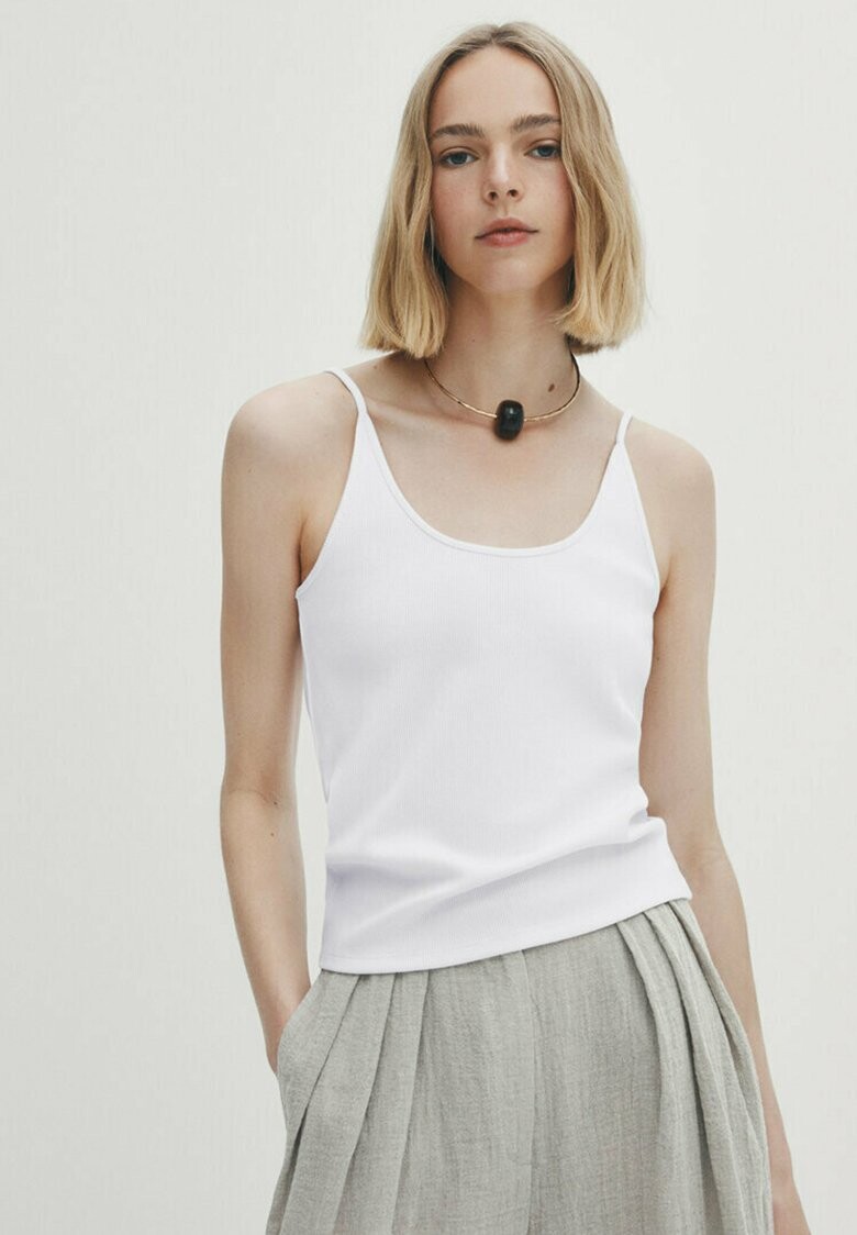 

Топ Massimo Dutti, белый