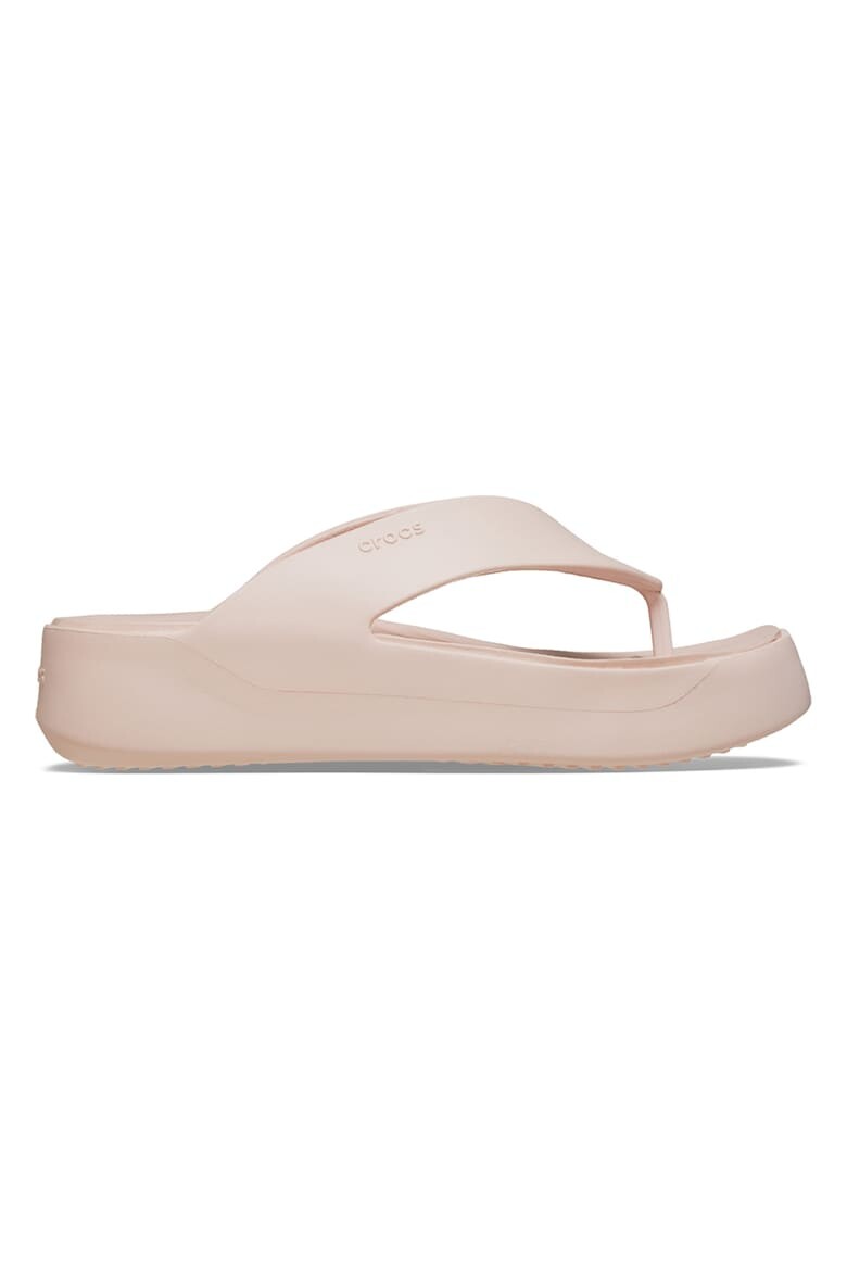 

Резиновые тапочки Crocs, бежевый