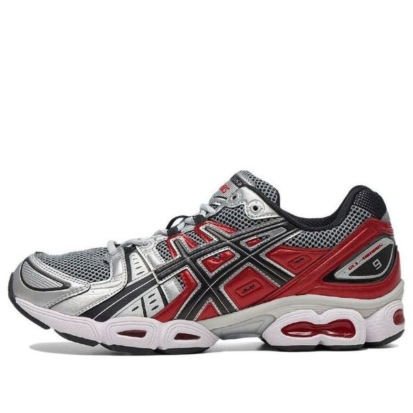 Кроссовки Asics Gel-Nimbus 9, цвет pure silver/classic red kjjeaxcmy boutique jewels 925 pure silver inlay natural crystal red medulla pendant necklace snow drops
