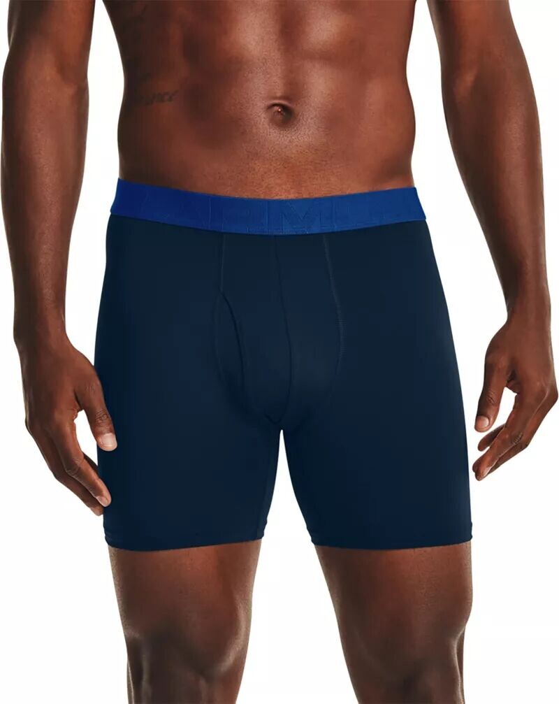 

Мужские боксеры из технической сетки Under Armour 6 дюймов — 2 шт.