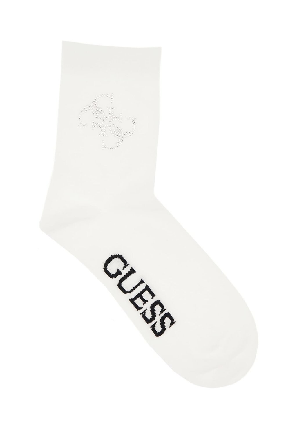 

Носки MIT SEITLICHEM 4G-STRASS-LOGO Guess, белый