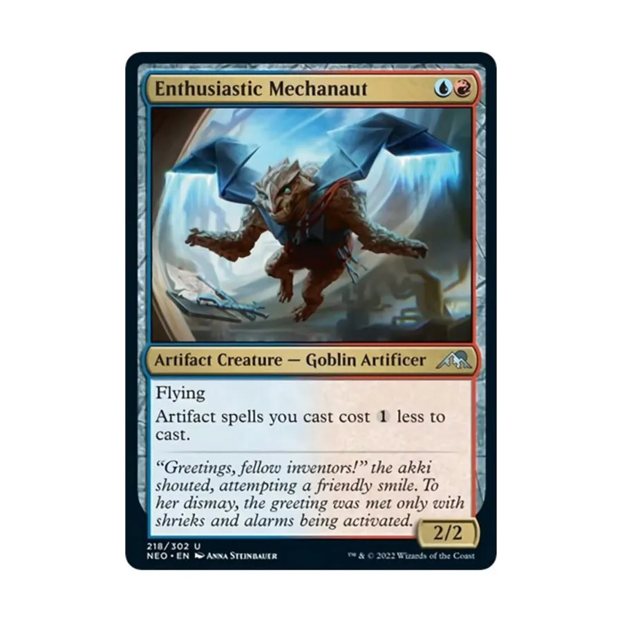 

CCG Восторженный механонавт (U), MTG - Kamigawa : Neon Dynasty