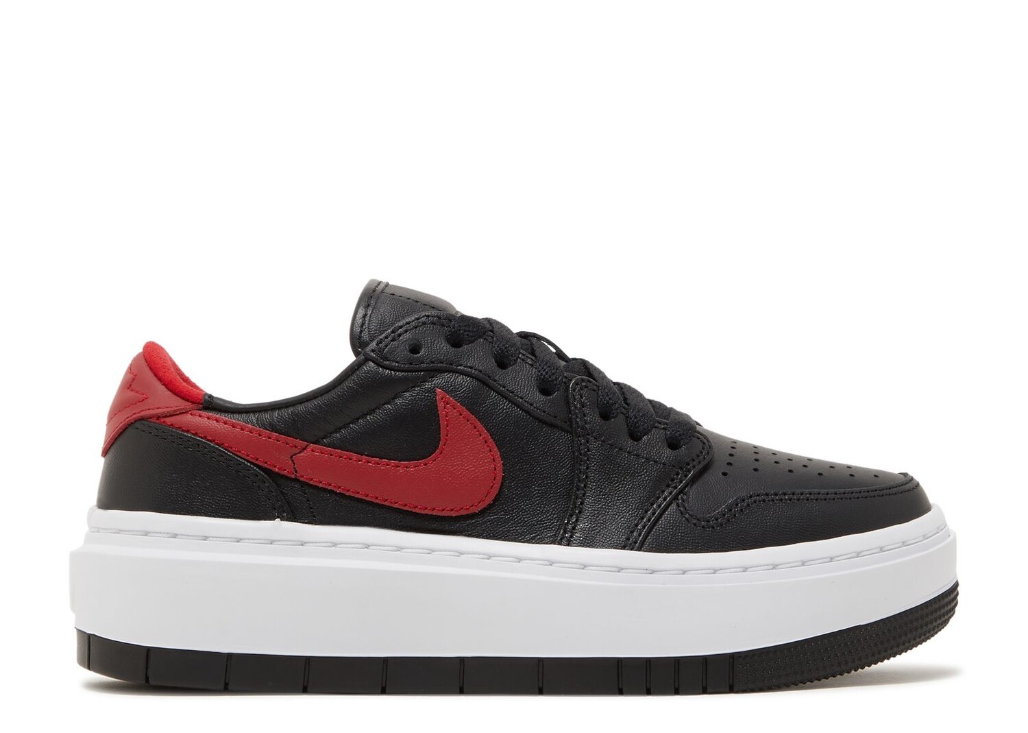 

Кроссовки Air Jordan Wmns Air Jordan 1 Elevate Low 'Black Gym Red', черный