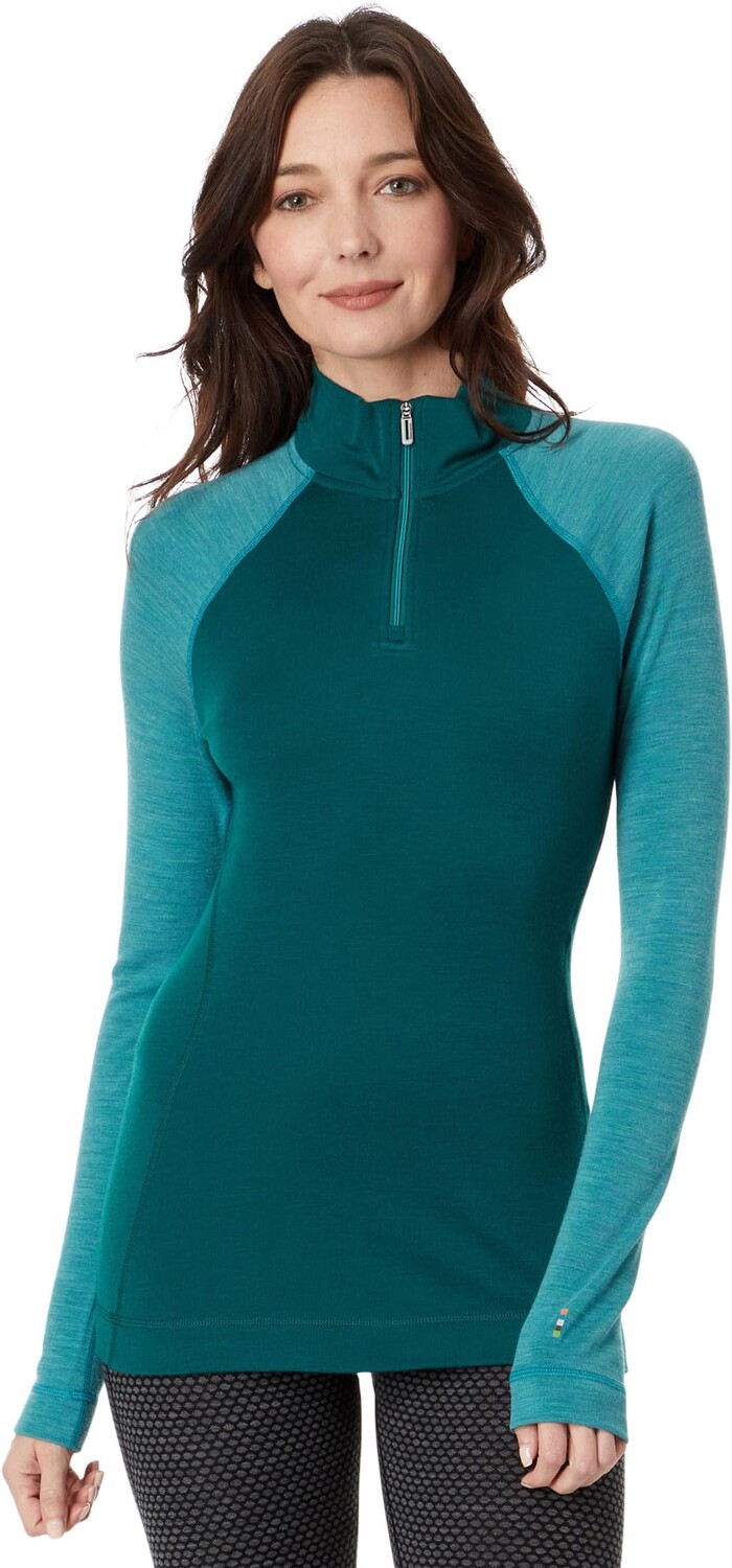 

Базовый слой Merino 250 на молнии 1/4 Smartwool, цвет Emerald Green