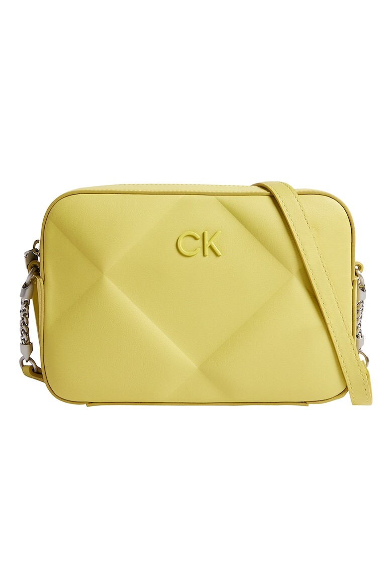 

Сумка Re-Lock с рельефными деталями Calvin Klein, желтый