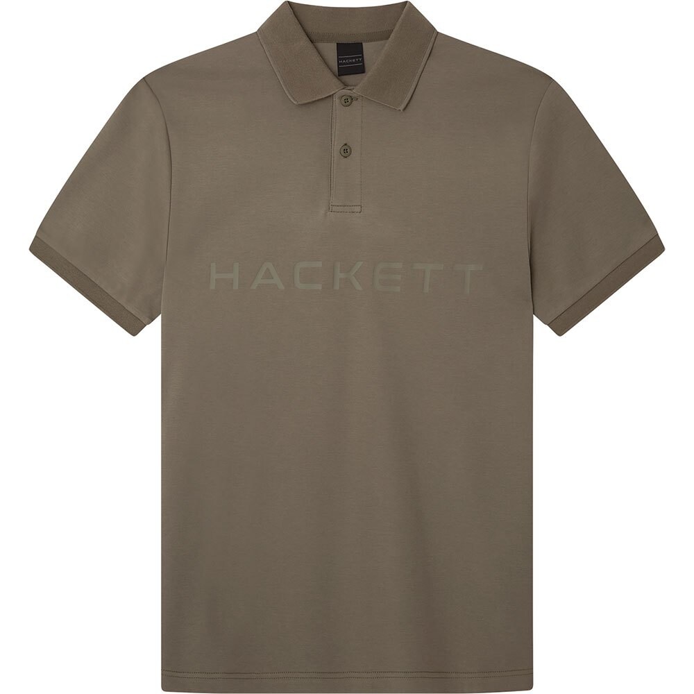 Поло с коротким рукавом Hackett Essential, зеленый