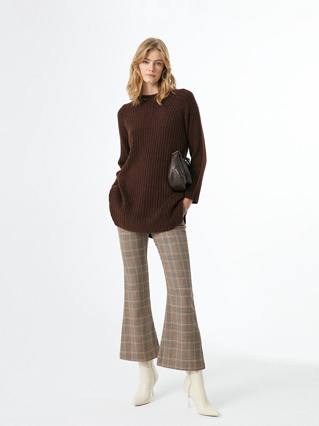 

Удобные женские брюки в клетку LCW Modest