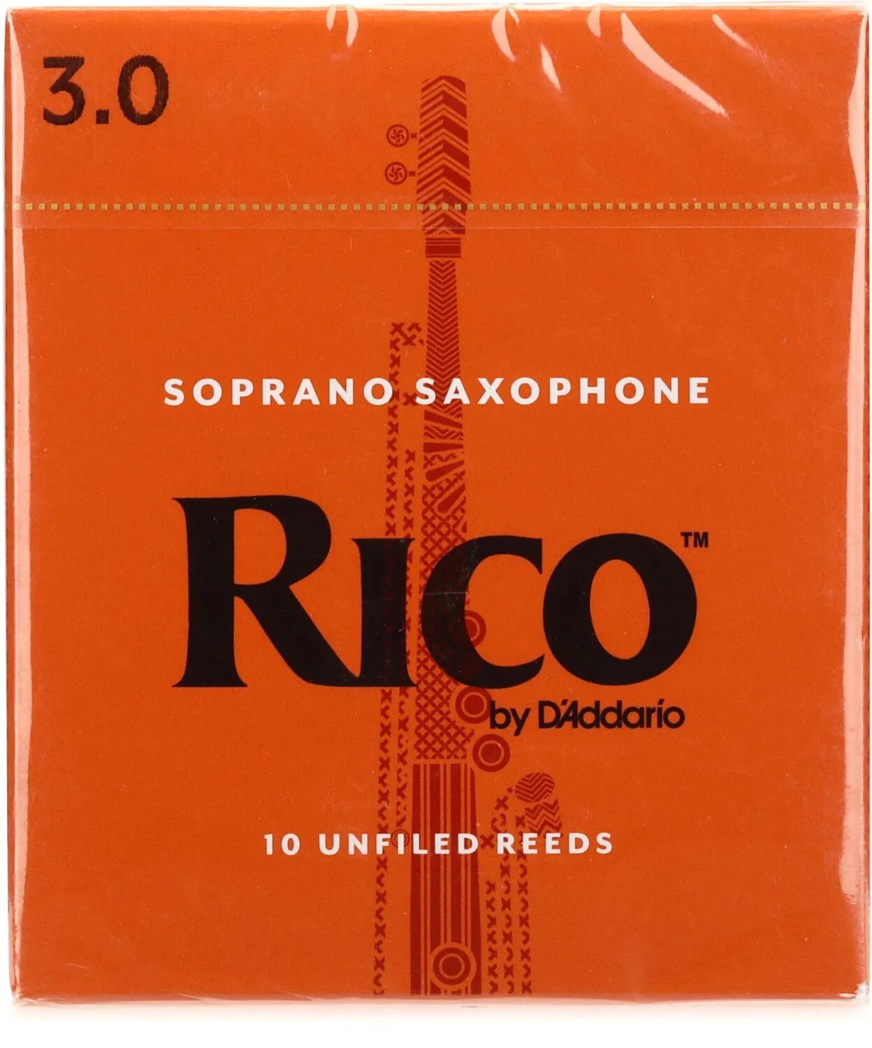 

D'Addario RIA1030 — трости для саксофона «Рико-сопрано» — 3,0 (10 шт. в упаковке)