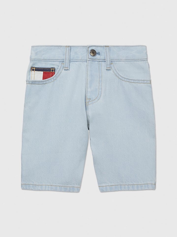 

Джинсовые шорты прямого кроя Tommy Adaptive