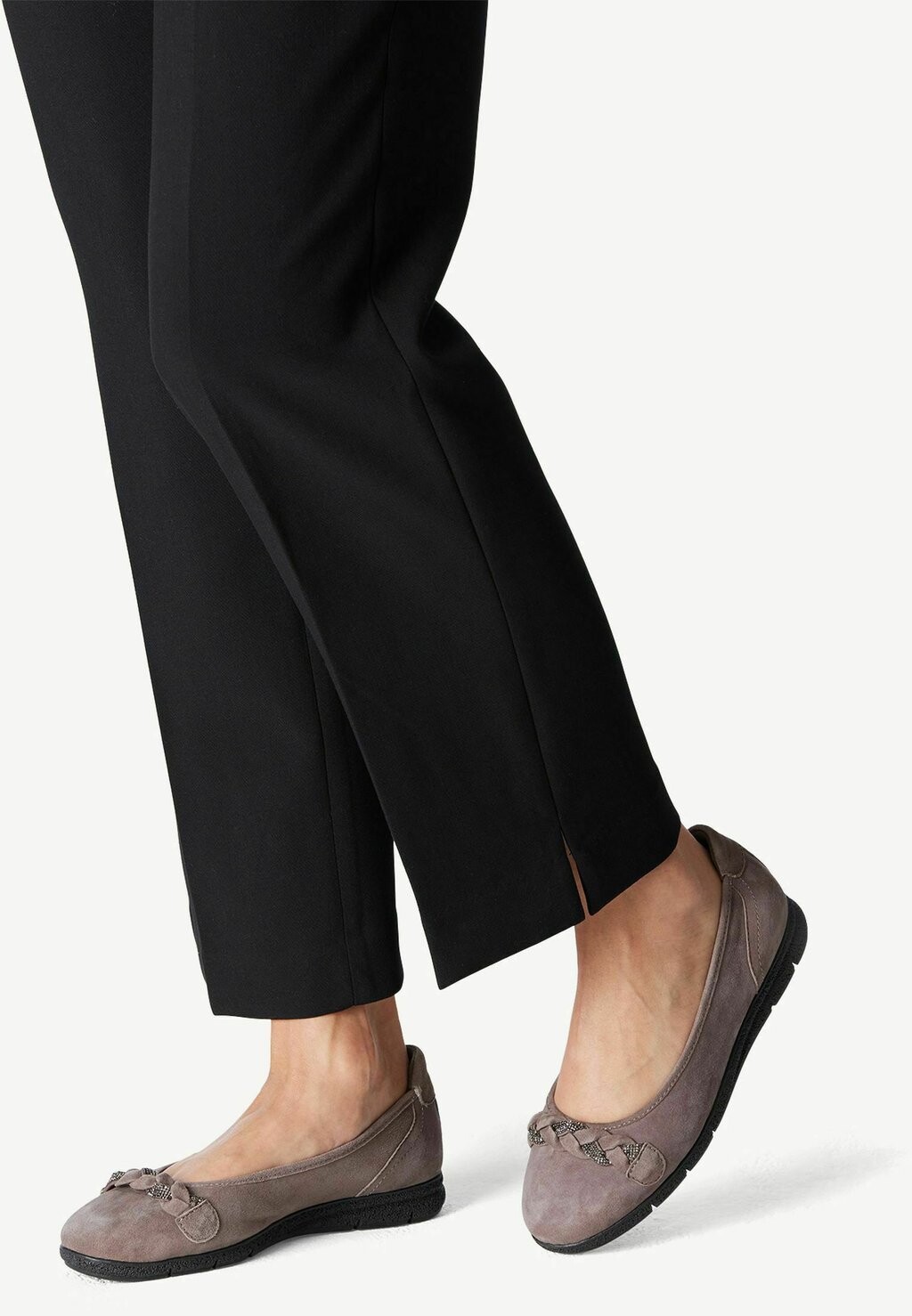 

Балетки Comfort Tamaris, цвет anthracite