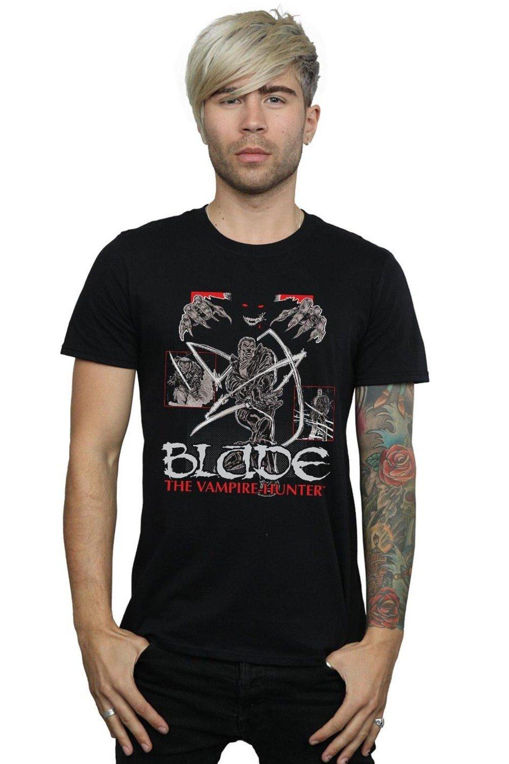 Футболка Blade The Vampire Hunter Marvel, черный