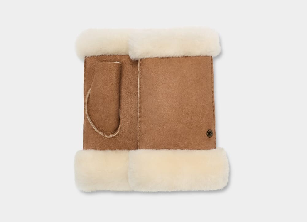 

Перчатки Sheepskin Fingerless Glove UGG, коричневый