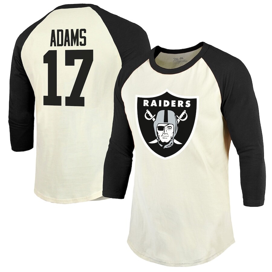 

Футболка с именем и номером Majestic Threads Las Vegas Raiders, кремовый