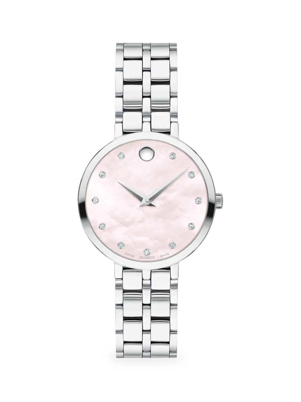 

Часы Kora Diamond с браслетом из нержавеющей стали Movado, розовый