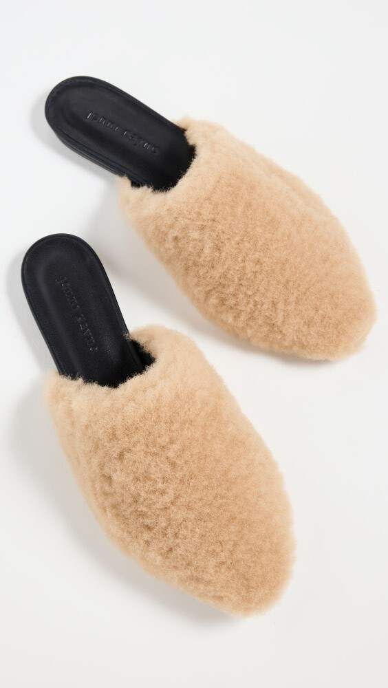 

Балетки Jenni Kayne Shearling Mule, натуральный