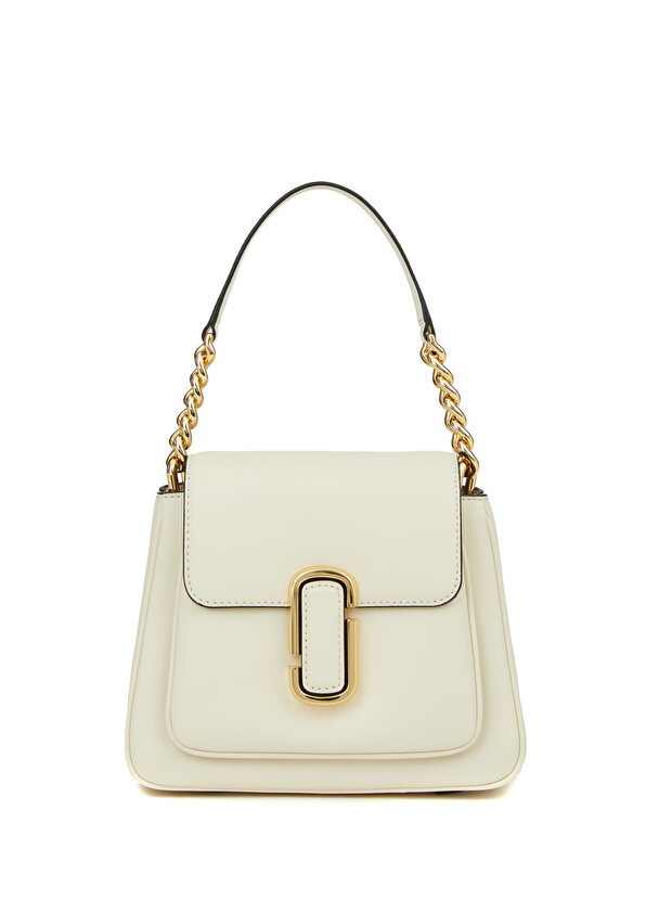 

Женская кожаная сумка на плечо satchel mini cream Marc Jacobs