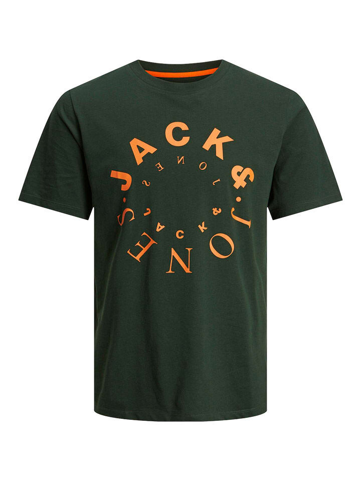 

Футболка Jack & Jones Warrior, темно-зеленый