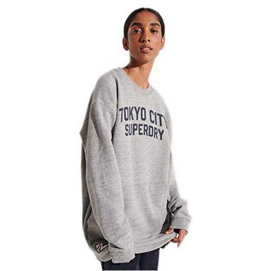 

Платье Superdry City College Crew, серый