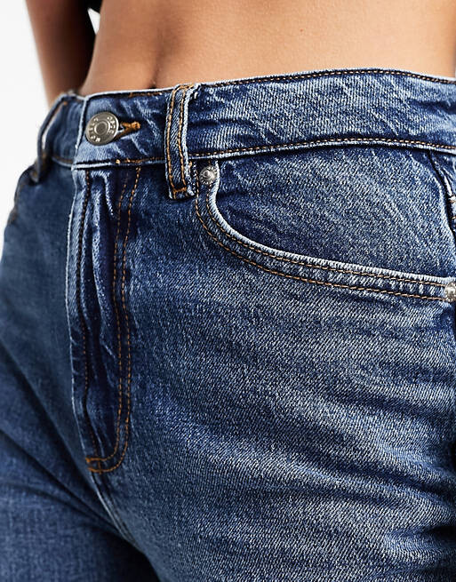 

Синие расклешенные джинсы ASOS DESIGN