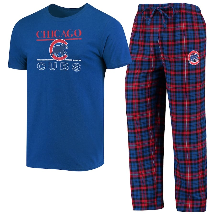 

Пижамный комплект Concepts Sport Chicago Cubs, роял