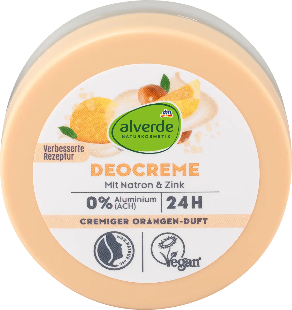 

Deocreme Orange mit Natron Цинк 50мл alverde NATURKOSMETIK