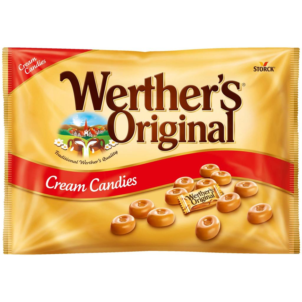 

Конфеты Werthers Original сливочные с нежным вкусом карамели 1000г Storck