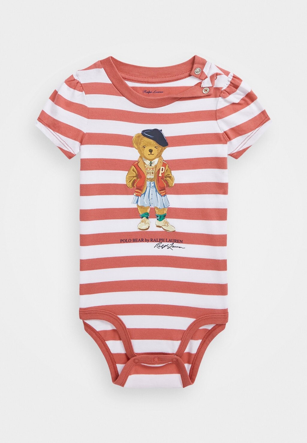 

Боди BABY ONE PIECE Polo Ralph Lauren, цвет nantucket red