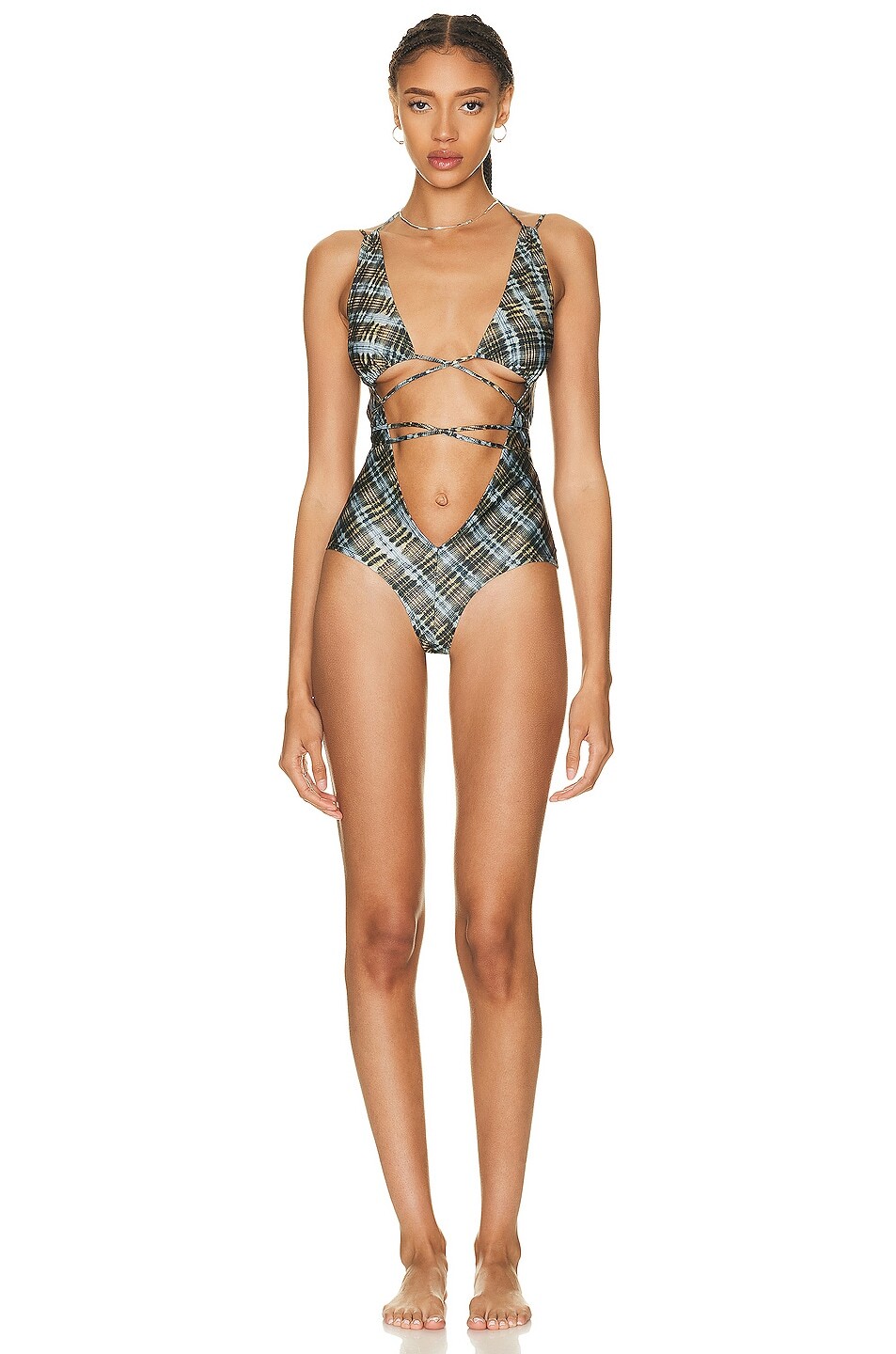 

Купальник Knwls Amber One Piece, цвет Bleach Plaid