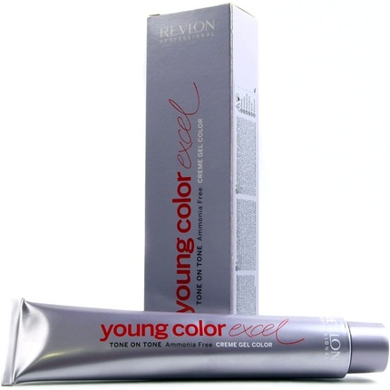 Краска для волос Young Color Excel № 5.34 70мл, Revlon revlon professional young color excel краска для волос 5 40 медный интенсивный