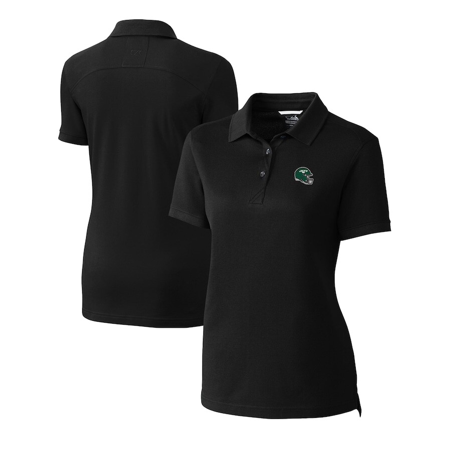 

Поло с длинным рукавом Cutter & Buck New York Jets, черный