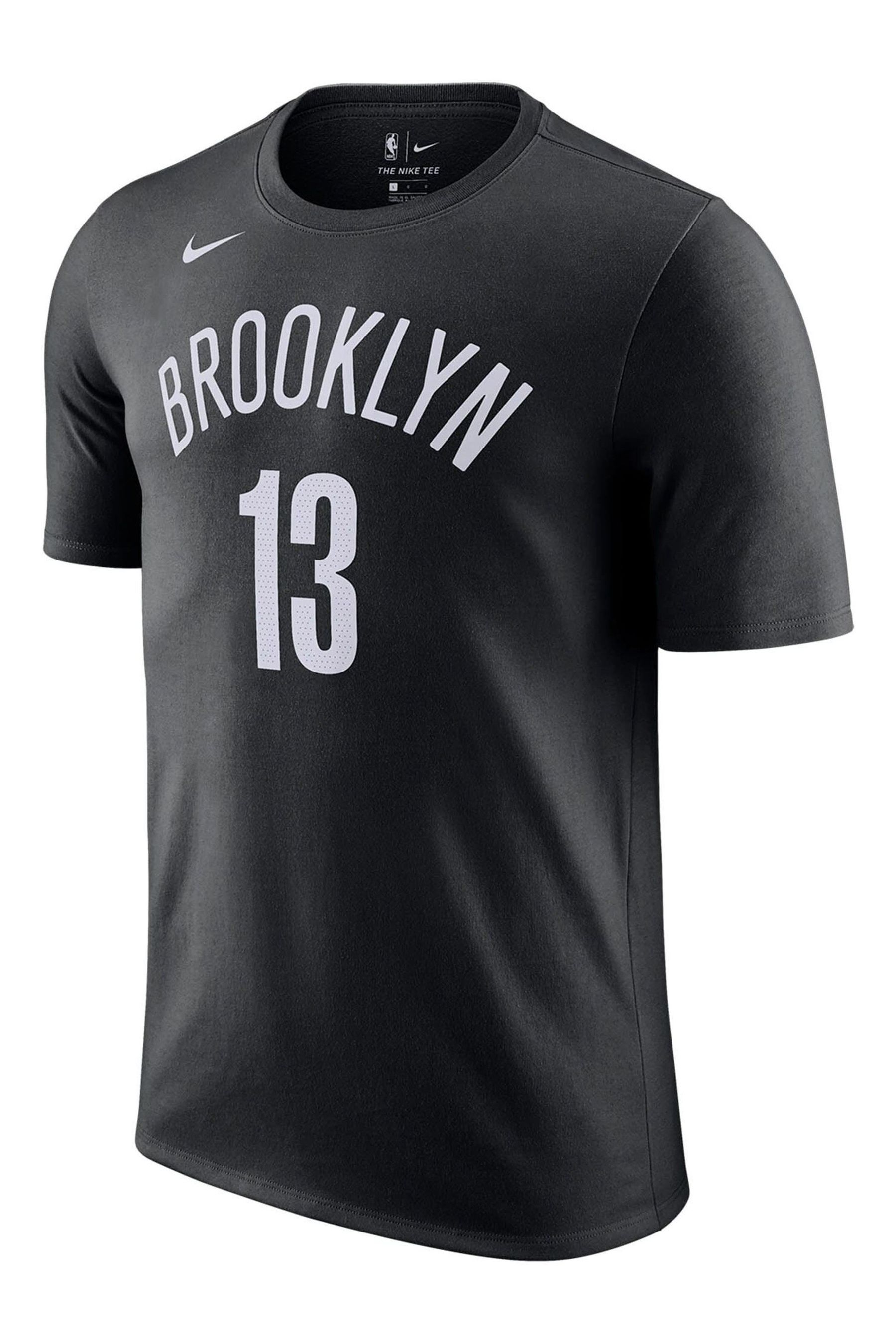 

Футболка с именем и номером Fanatics Brooklyn Nets — Джеймс Харден Nike Nike, черный