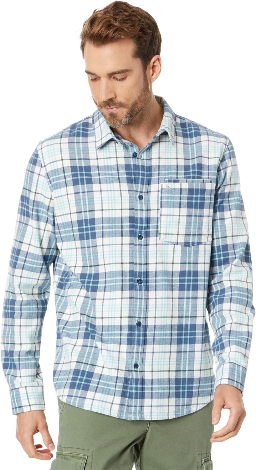 

Рубашка Banchor Long Sleeve Flannel Quiksilver, цвет Snow White Banchor