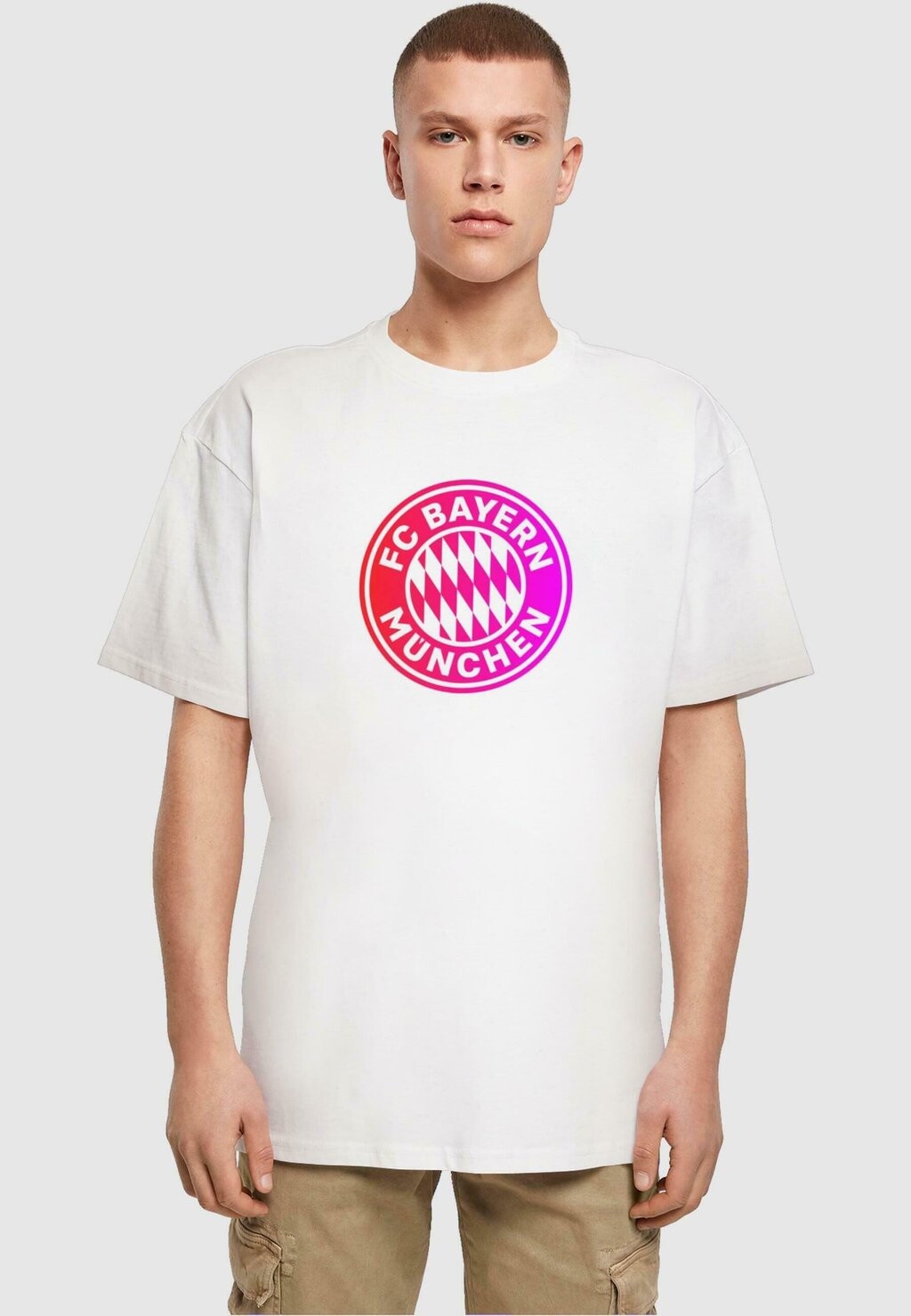 

Футболка с принтом LOGO RP HEAVY OVERSIZED FC Bayern München, цвет white