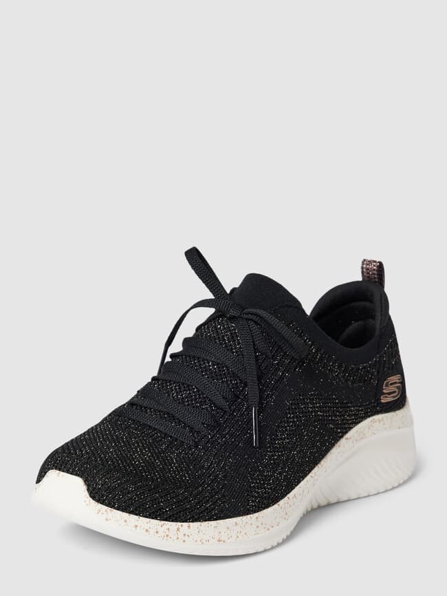

кроссовки на шнуровке SKECHERS, черный