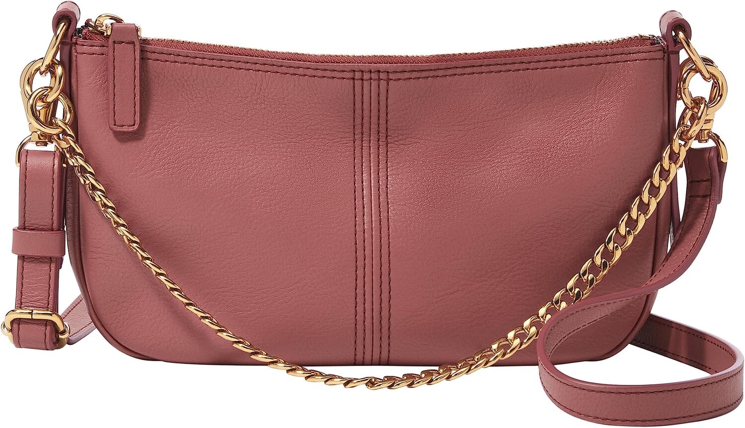 

Сумка Jolie Baguette Fossil, розовый
