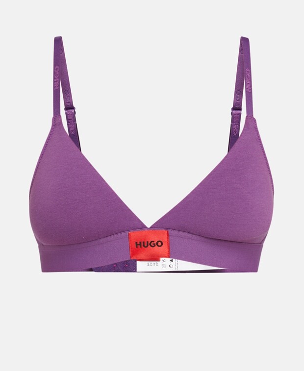 

Мягкий бюстгальтер Hugo Boss, фиолетовый