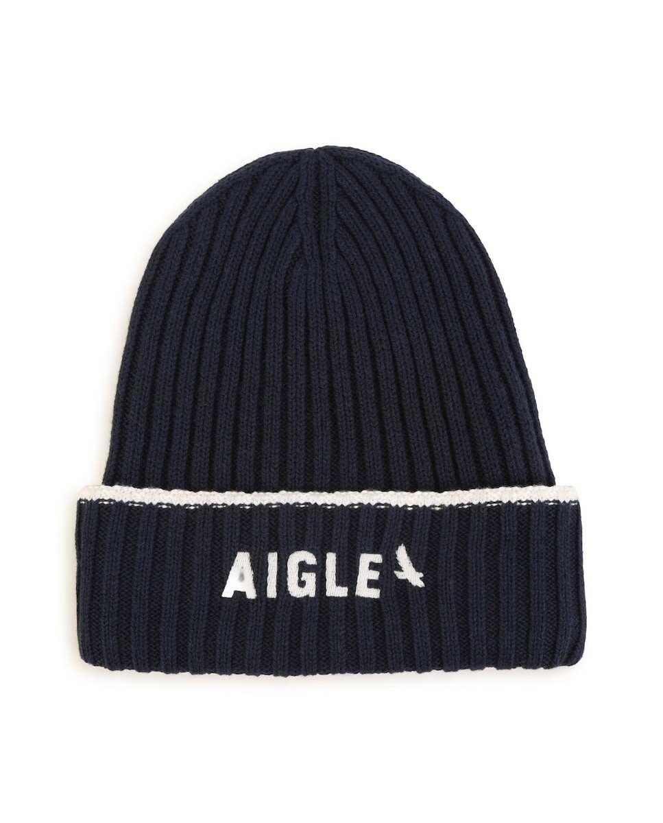 

Шляпка для девочки из хлопка темно-синего цвета Aigle, темно-синий