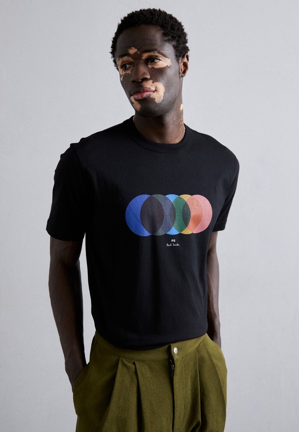 

Футболка с принтом Mens Circles PS Paul Smith, цвет blacks