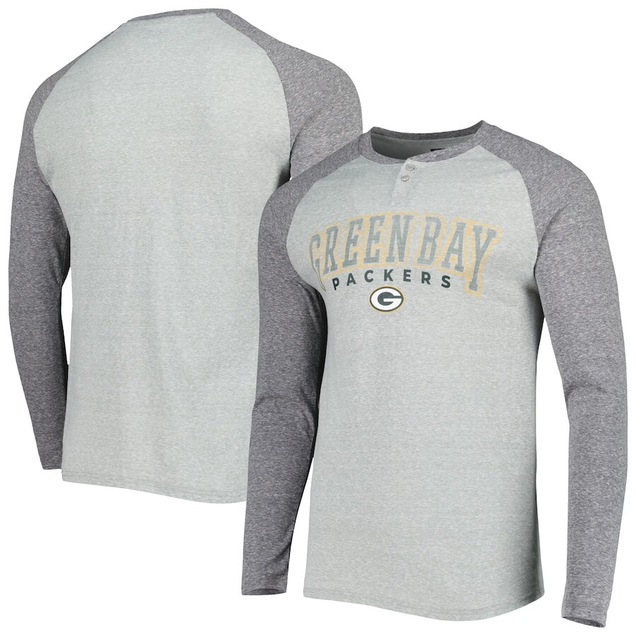 

Футболка Concepts Sport Green Bay Packers, серый